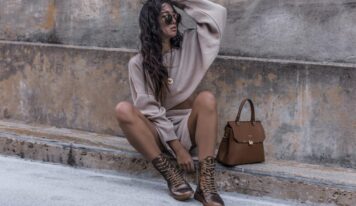 How to Wear a Sweater Dress With Ankle Boots